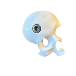 Halloween Klettergriff Totenkopf